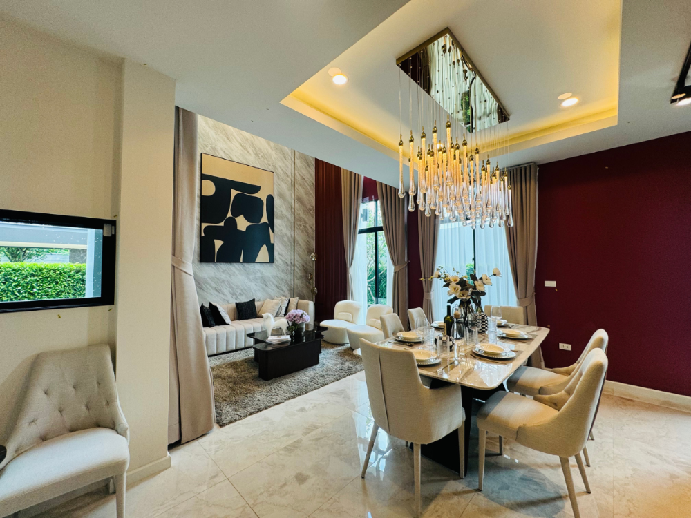 ให้เช่า บ้านเดี่ยว3ชั้นสุดหรู เดอะมาสเตอร์ ราชพฤกษ์ เฟอร์นิเจอร์สวยครบ ทำเลดี เหมาะทำโฮมออฟฟิศ