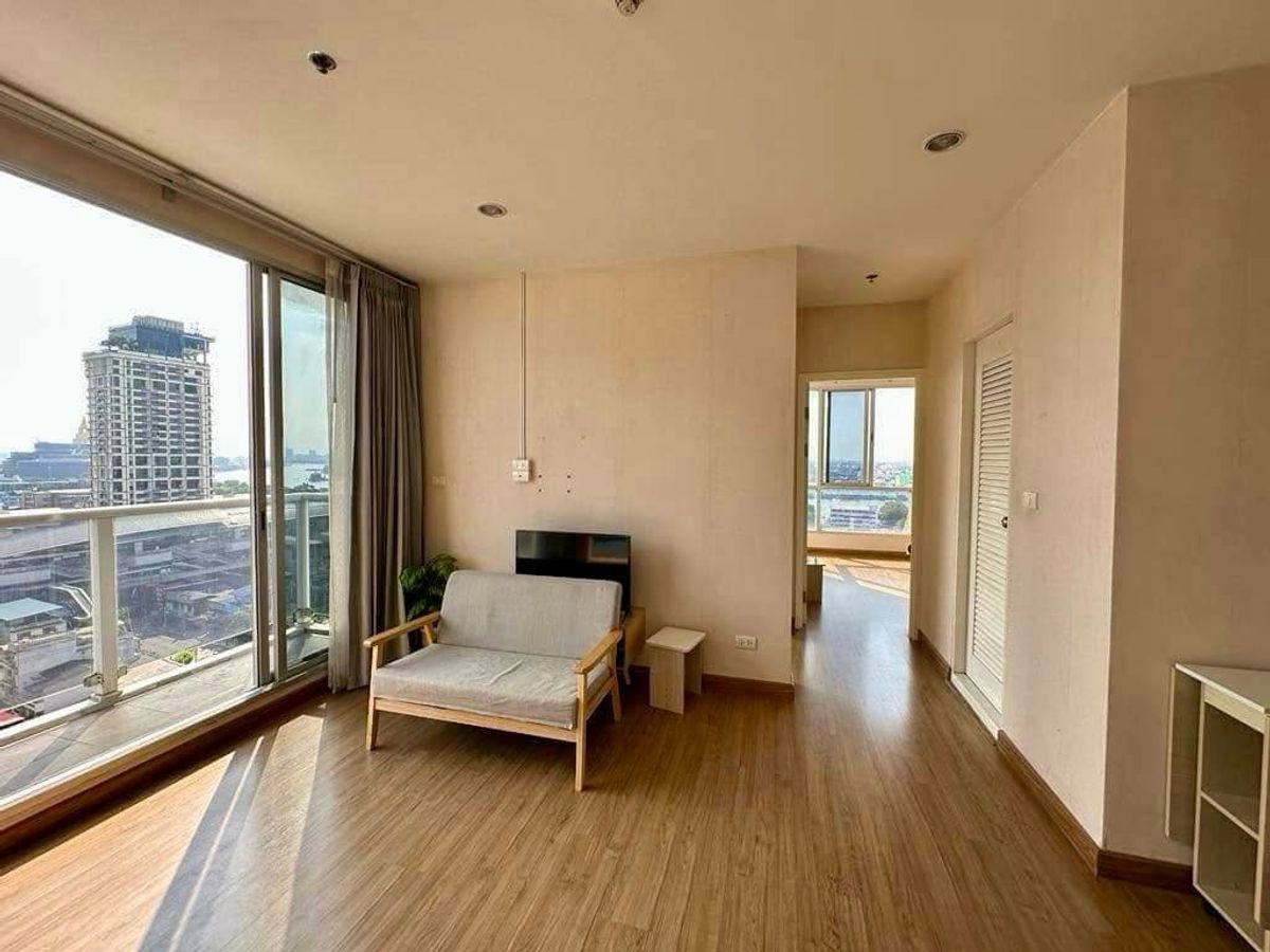 ถูกที่สุด ขายคอนโด เดอะทรี บางโพ สเตชั่น 2ห้องนอน วิวแม่น้ำทุกห้อง