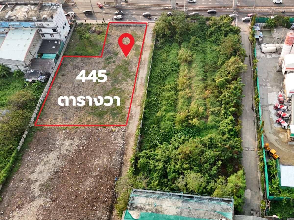 ขายที่ดินผังสีน้ำตาล ติดถนนสุขุมวิทสำโรงขาออก 1 นาทีถึงวงแหวนกาญจนาภิเษก พิพิธภัณฑ์ช้างเอราวัณ