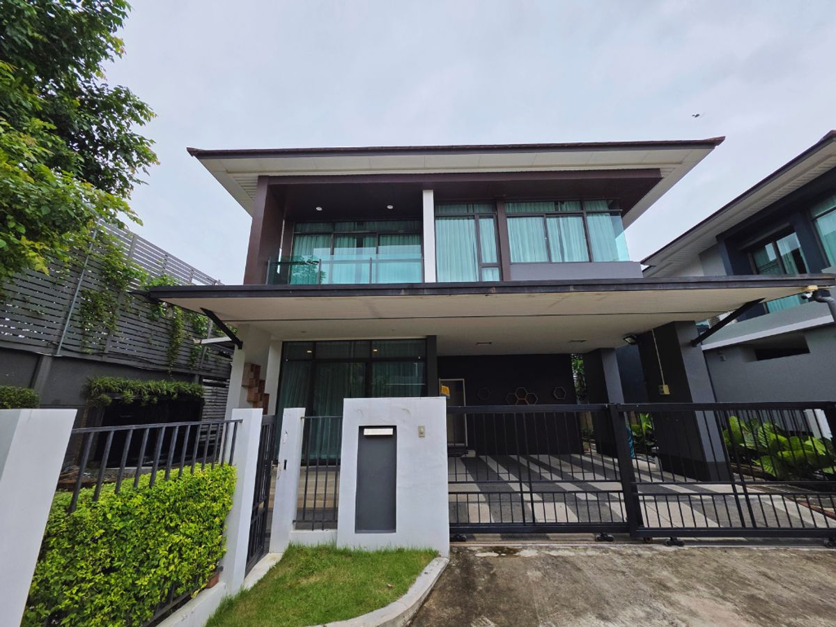 ให้เช่าบ้านเดี่ยว เศรษฐสิริ กรุงเทพกรีฑา (หลังมุม) | เฟอร์ครบ พร้อมอยู่