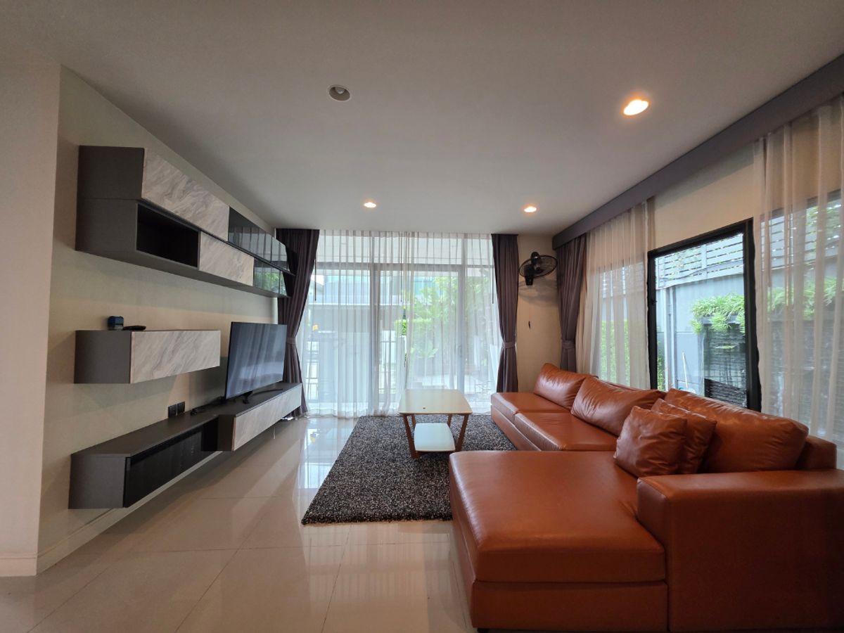 ให้เช่าบ้านเดี่ยว เศรษฐสิริ กรุงเทพกรีฑา (หลังมุม) | เฟอร์ครบ พร้อมอยู่