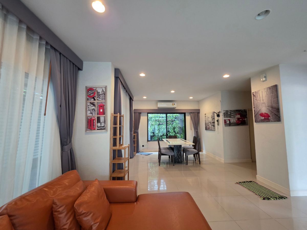ให้เช่าบ้านเดี่ยว เศรษฐสิริ กรุงเทพกรีฑา (หลังมุม) | เฟอร์ครบ พร้อมอยู่