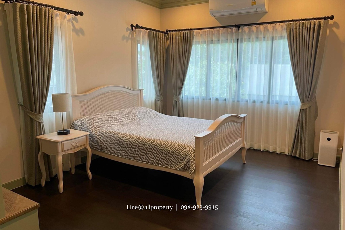 ขายบ้านหรูแต่งเต็มเฟอร์นิเจอร์นำเข้า แปลงมุมหลังใหญ่สุดเศรษฐสิริกรุงเทพกรีฑา 2