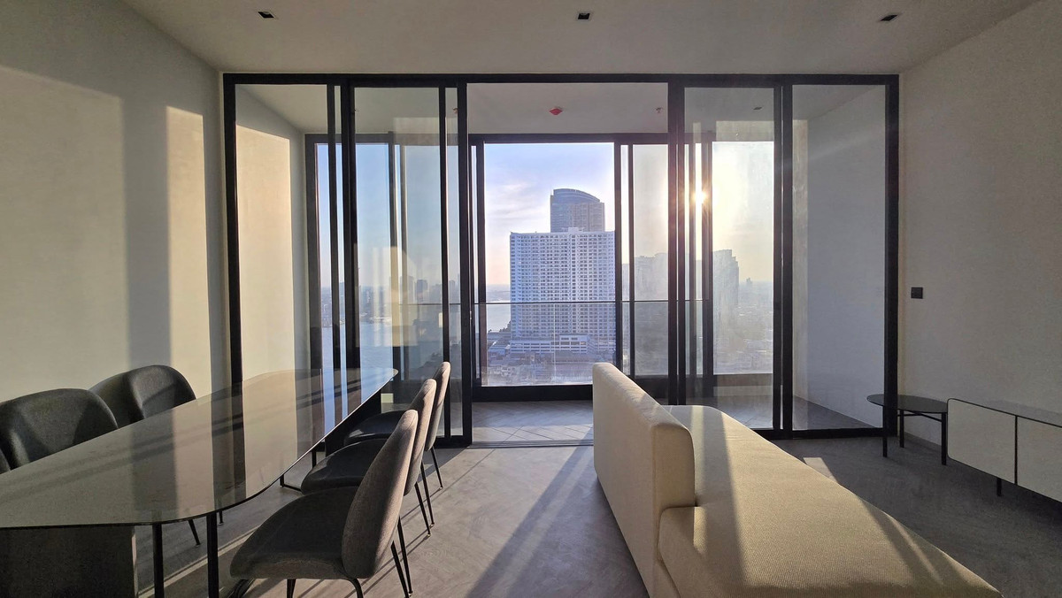 ขายคอนโด 2 ห้องนอน ริเวอร์ไซด์ ห้องวิวแม่น้ำ ใกล้ BTS กรุงธนบุรี