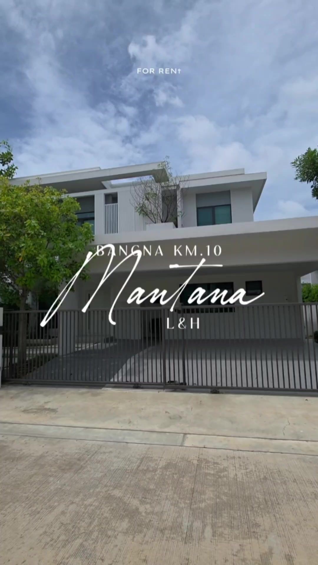 ให้เช่าบ้านหรู มัณฑนา บางนา กม.15 บ้านใหม่ ใกล้สวนส่วนกลาง พร้อมอยู่ - video