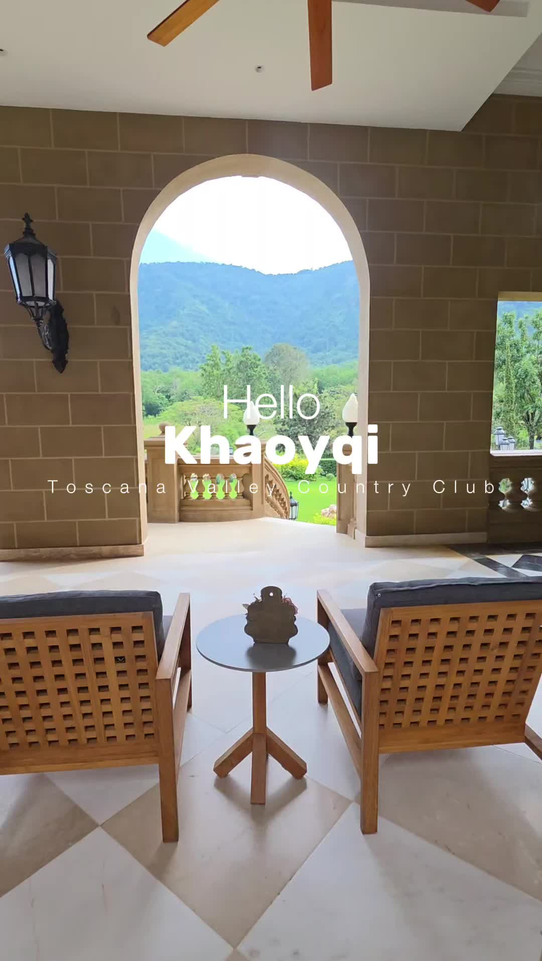 คฤหาสน์เขาใหญ่ สไตล์ Italian–Tuscany บนพื้นที่กว่า 826 ตร.วาใช้สอยมากกว่า 2,000 ตร.ม.  - video