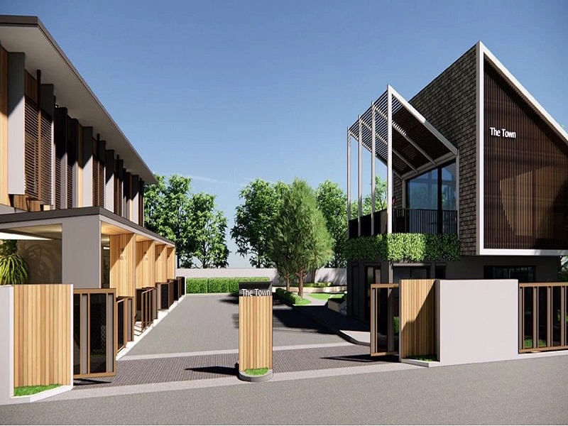 บ้านชานไม้-เดอะทาวน์